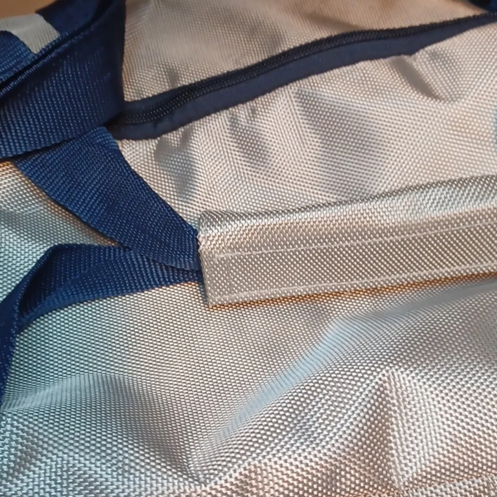 Perry Ellis Blue and Gray Men's Bag